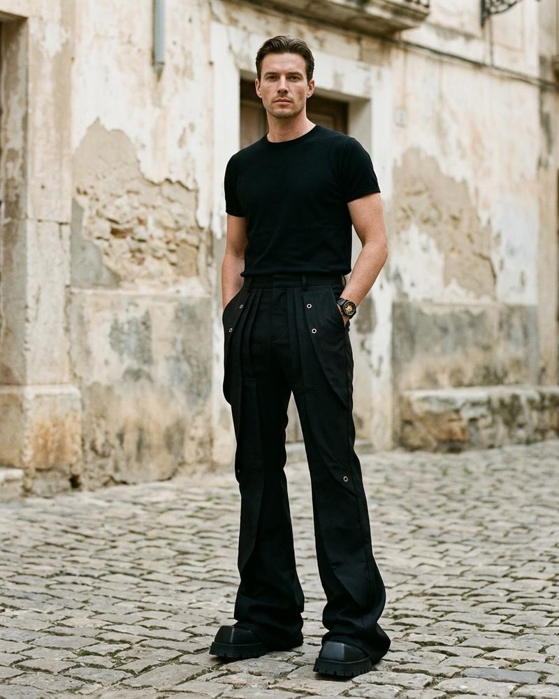 Macys Wear - Elver | Aufknöpfbare Gerade Geschnittene Hose Unisex