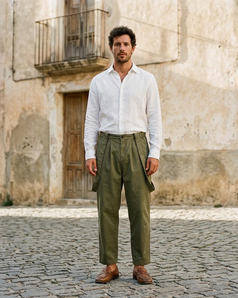 Macys Wear - Lehal | Plissierte Baumwoll Hose Unisex