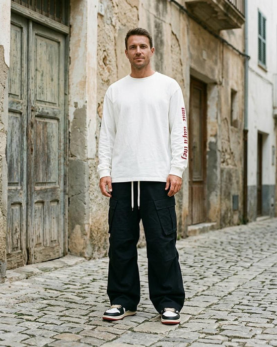 Macys Wear - Novan | Weit Geschnittene Baumwoll Hose Unisex