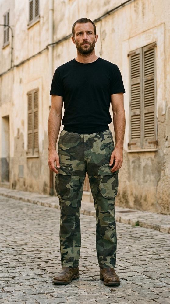 Macys Wear - Vivar | Aufgesetzte Gemusterte Hose Unisex