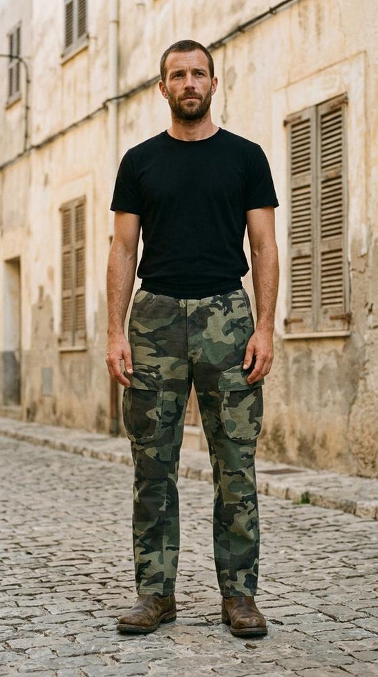 Macys Wear - Vivar | Aufgesetzte Gemusterte Hose Unisex
