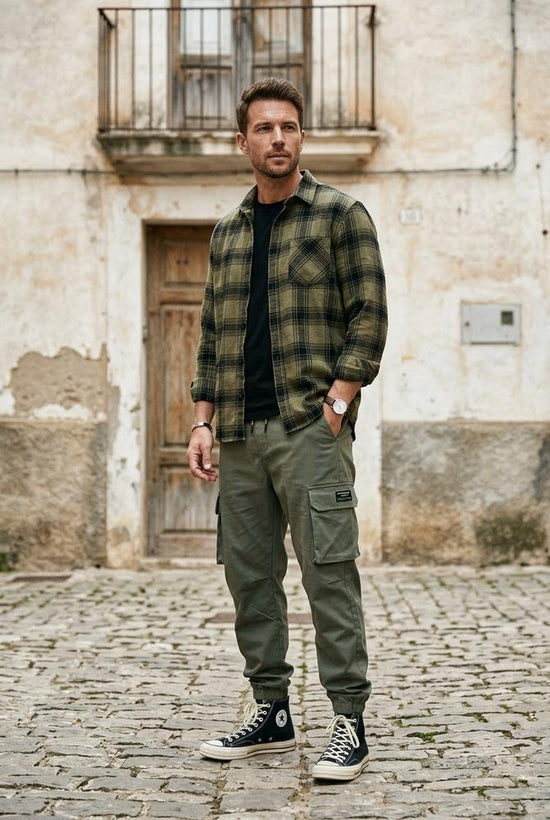 Macys Wear - Kamel | Locker Geschnittene Funktionale Hose Herren
