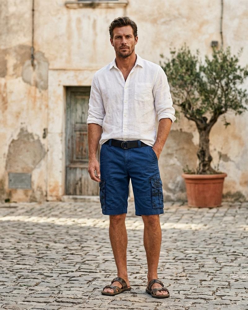 Macys Wear - Talar | Aufgesetzt Kurz Hose Herren