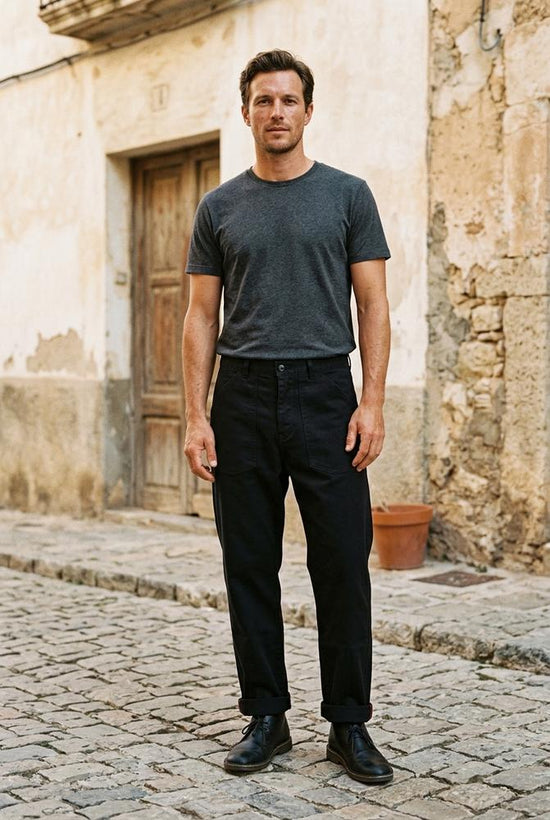 Macys Wear - Armor | Gerade Geschnittene Baumwollene Hose Unisex
