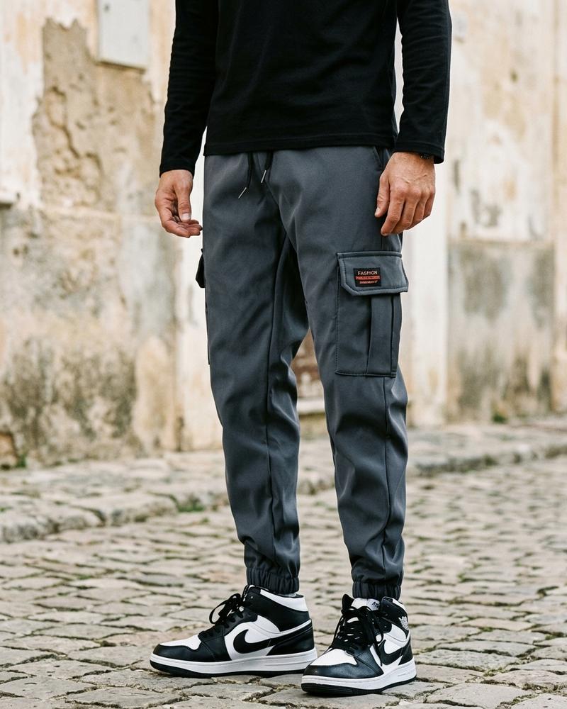 Macys Wear - Kasan | Konische Baumwoll Hose Herren