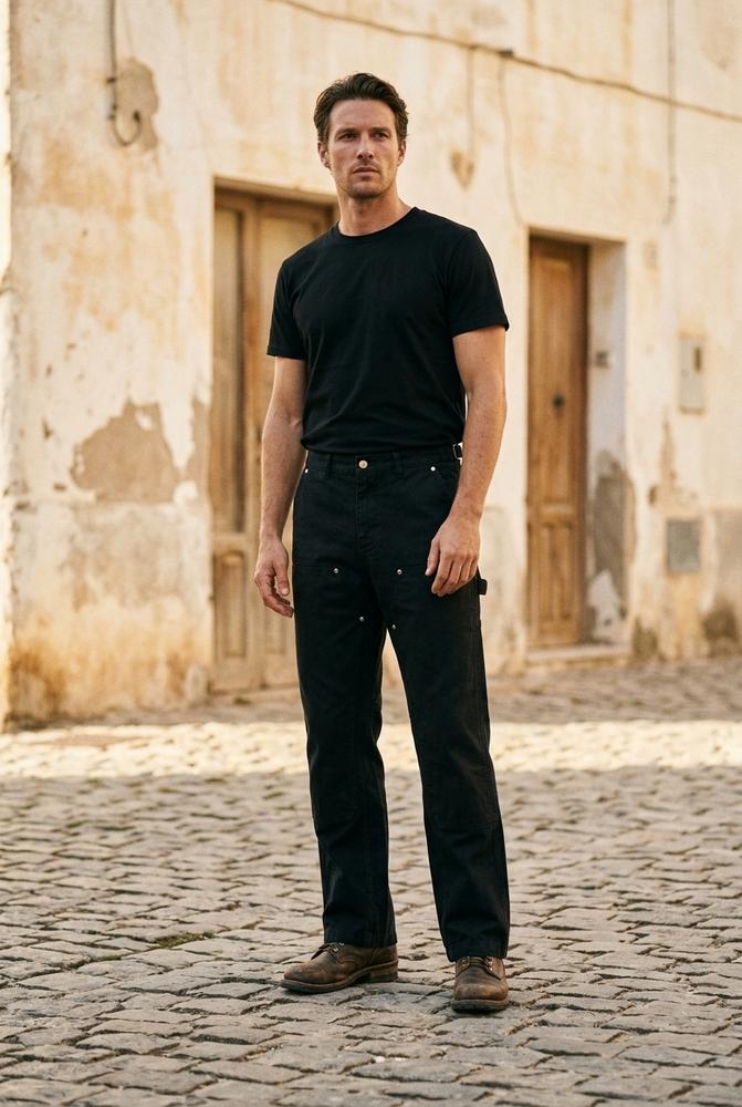 Macys Wear - Tisel | Doppelknie Canvas Hose Unisex
