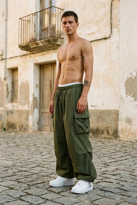 Macys Wear - Lesel | Locker Geschnittene Funktionale Hose Unisex