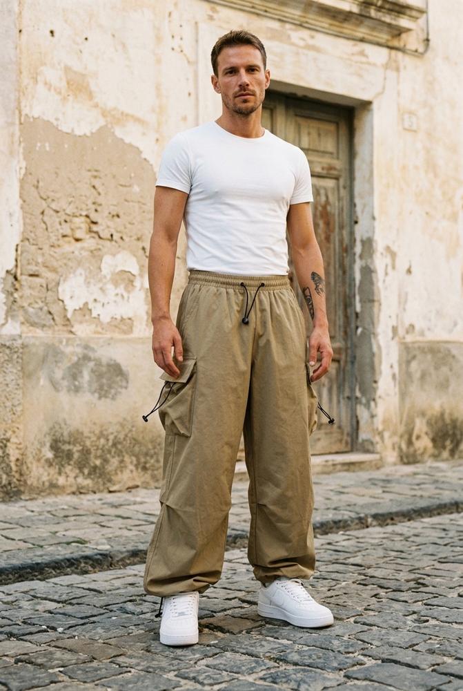Macys Wear - Lesel | Locker Geschnittene Funktionale Hose Unisex