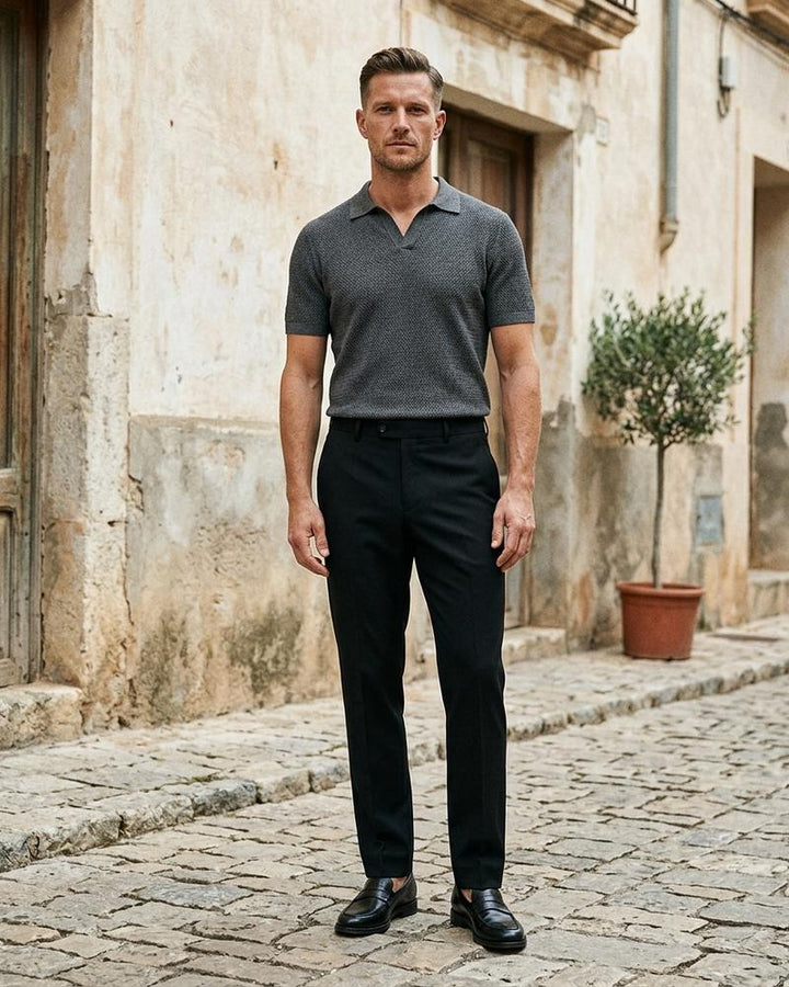 Macys Wear - Kavan | Gebügelte Schmale Hose Herren