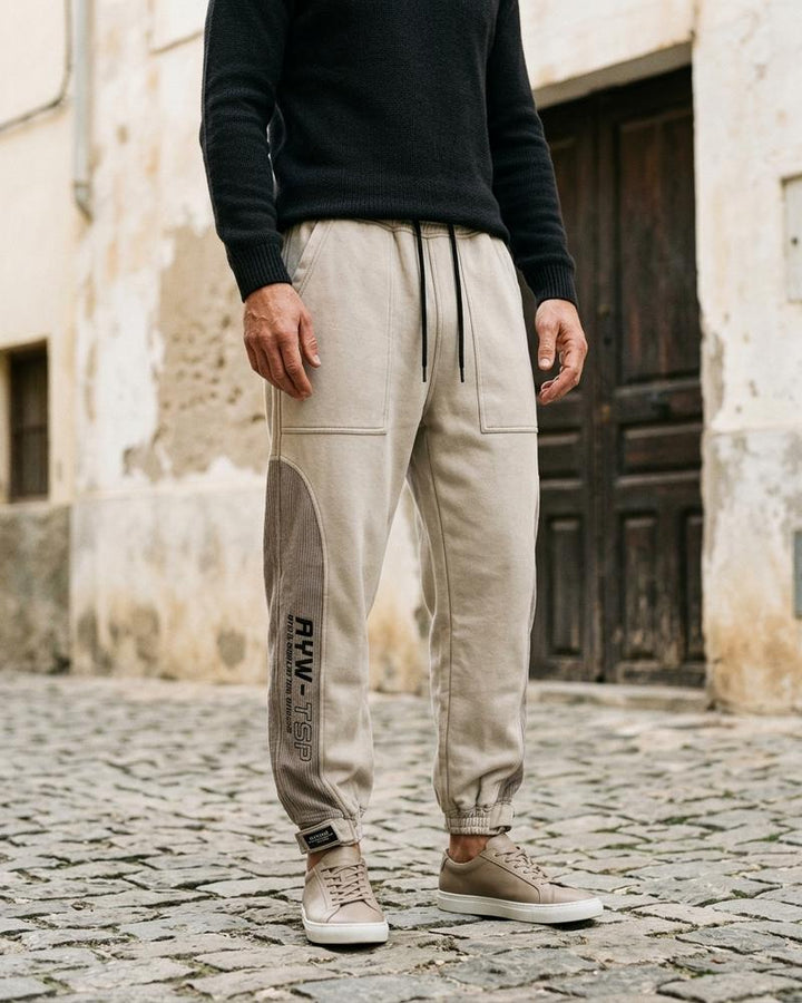 Macys Wear - Almel | Kontrastierende Lockere Hose Unisex
