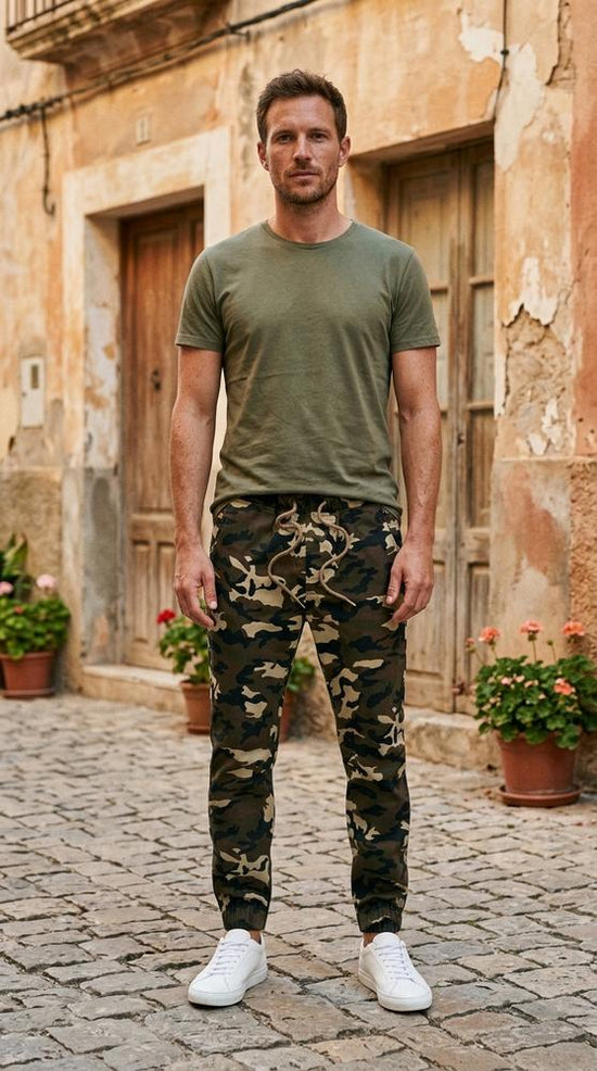 Macys Wear - Daron | Gemusterte Jogger Hose Unisex