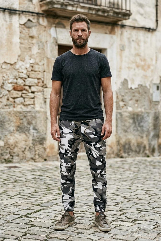 Macys Wear - Daron | Gemusterte Jogger Hose Unisex
