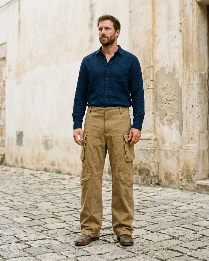 Macys Wear - Nubas | Weit Geschnittene Robuste Hose Unisex