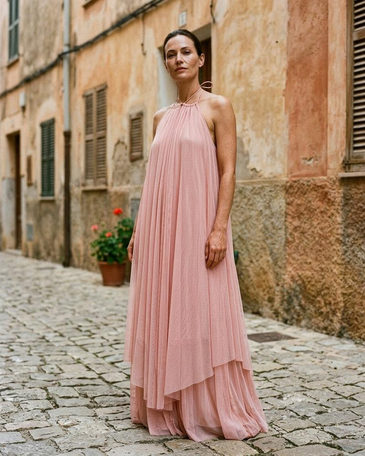 Macys Wear - Tisin | Ärmelloses Transparentes Kleid Damen