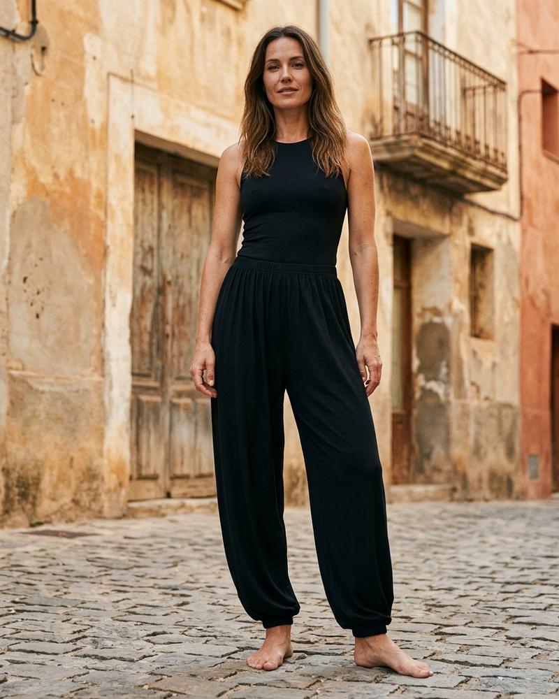 Macys Wear - Vazan | Weite Elastische Hose Unisex