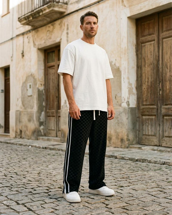 Macys Wear - Alsol | Karierte Weite Hose Unisex