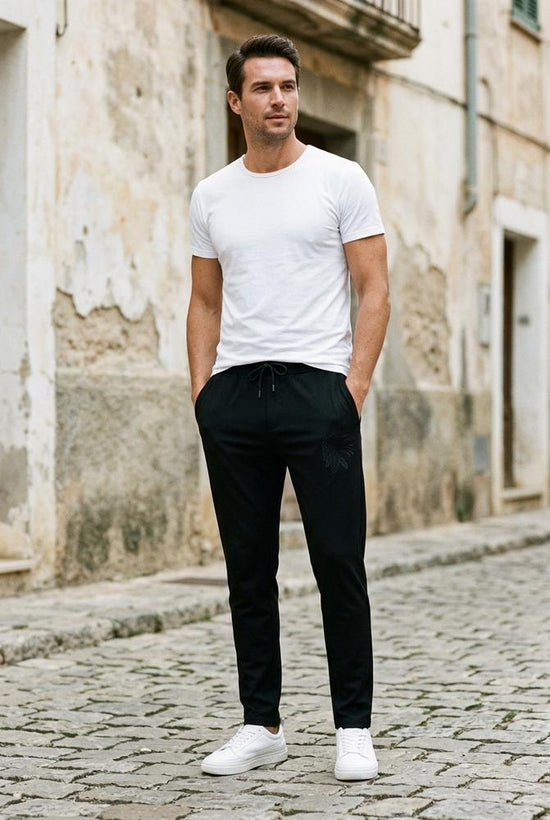 Macys Wear - Kalom | Konische Elastische Hose Herren