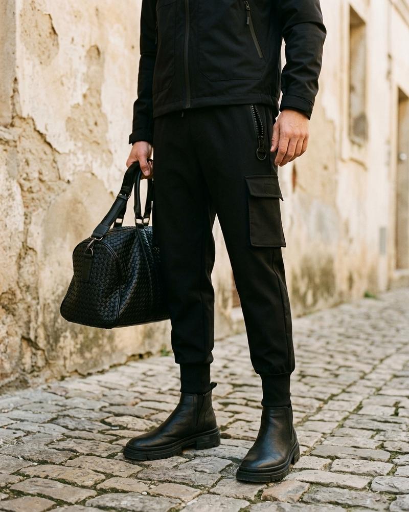 Macys Wear - Alnal | Funktionale Schmal Geschnittene Hose Herren