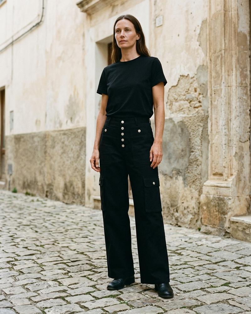 Macys Wear - Tupiv | Gerade Geschnittene Funktionale Hose Damen