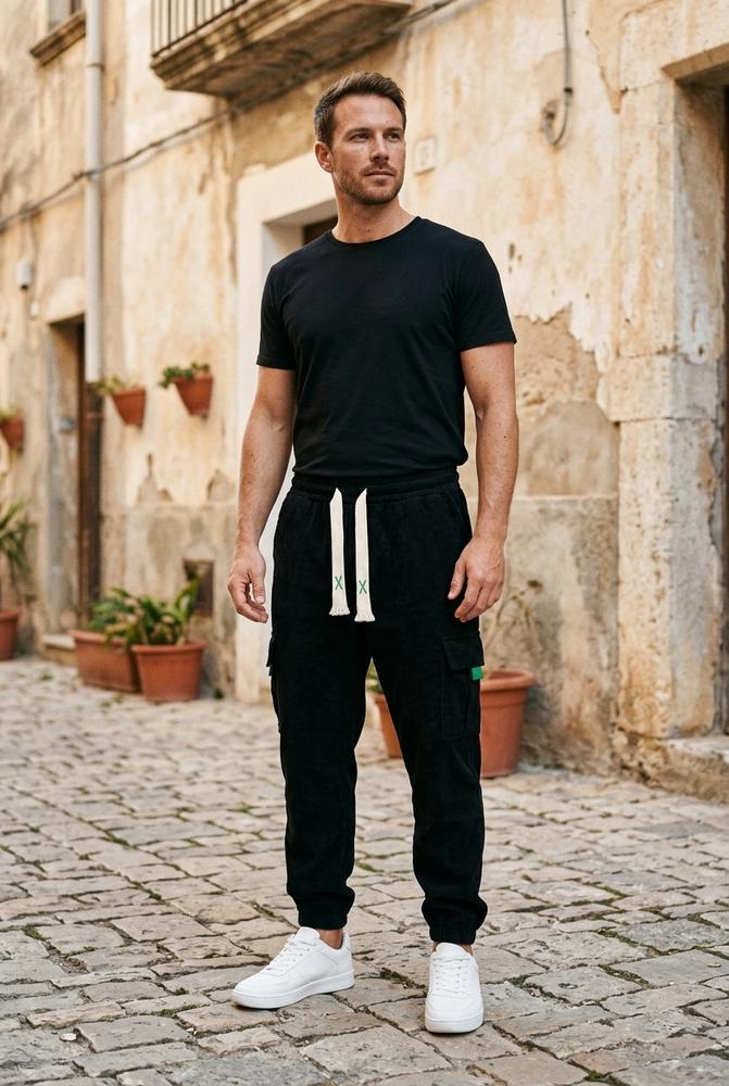 Macys Wear - Lunem | Gerippt Kordelzug Hose Unisex