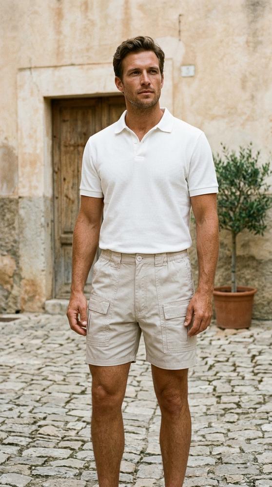 Macys Wear - Rihuk | Gerade Geschnittene Baumwoll Hose Herren
