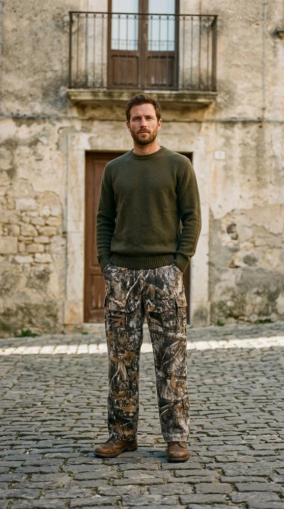 Macys Wear - Nalad | Gemusterte Weite Hose Unisex