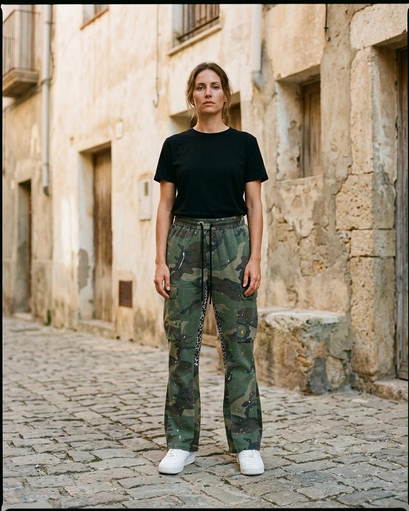 Macys Wear - Devut | Gemusterte Sweatstoff Hose Unisex