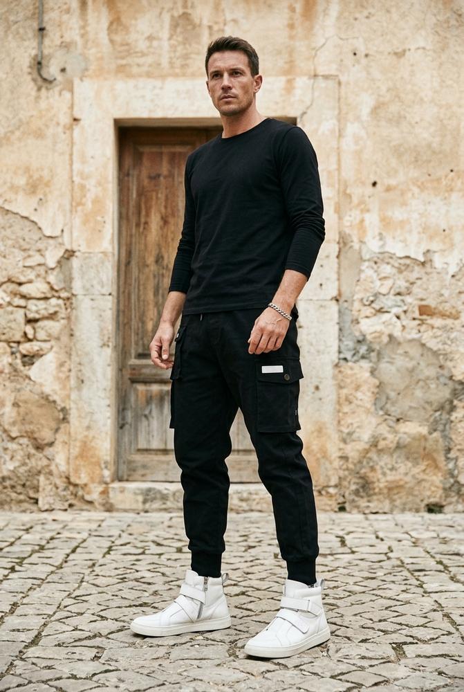 Macys Wear - Cokil | Elastische Cargo Hose Unisex