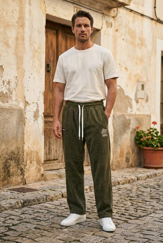 Macys Wear - Zoton | Strukturiierte Gerade Geschnittene Hose Herren