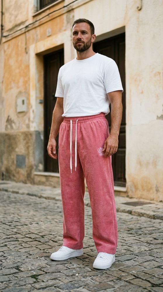 Macys Wear - Zoton | Strukturiierte Gerade Geschnittene Hose Herren