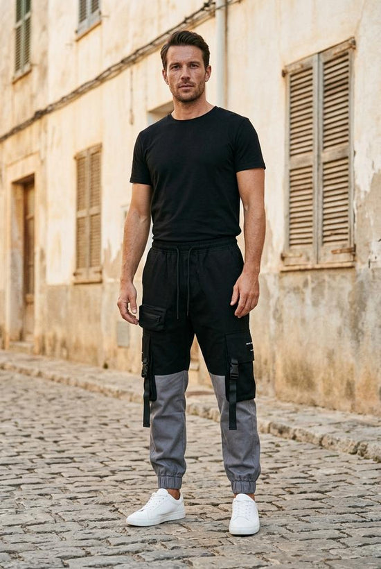 Macys Wear - Tufir | Zweifarbige Funktionale Hose Unisex