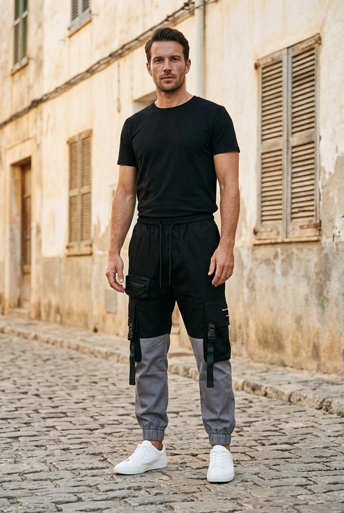 Macys Wear - Tufir | Zweifarbige Funktionale Hose Unisex