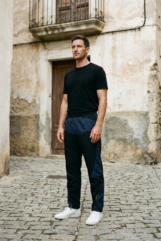 Macys Wear - Tovas | Zweifarbige Leichte Hose Herren