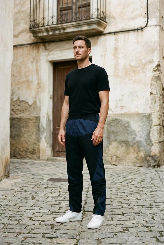 Macys Wear - Tovas | Zweifarbige Leichte Hose Herren