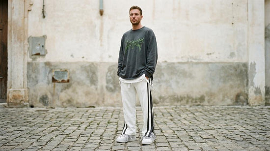 Macys Wear - Duzil | Gerade Geschnittene Gestreifte Hose Unisex