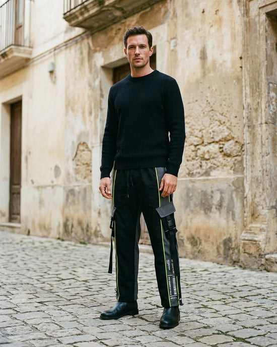 Macys Wear - Kefus | Gerade Geschnittene Mehrfarbige Hose Unisex