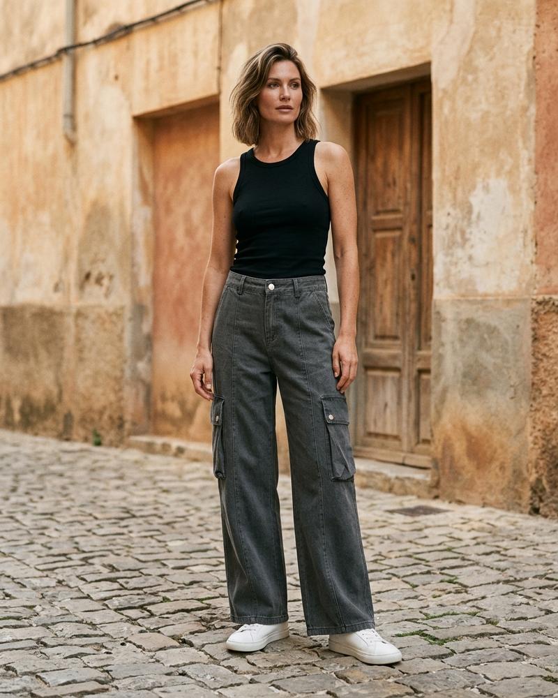 Macys Wear - Surul | Gerade Geschnittene Funktionale Hose Unisex