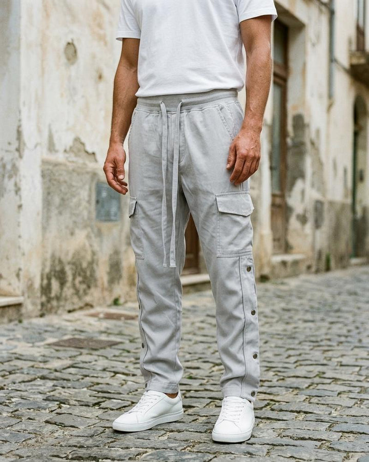 Macys Wear - Zokav | Geknöpfte Schmal Zulaufende Hose Herren