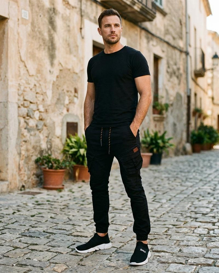 Macys Wear - Kufir | Cargo Kordelzug Hose Herren