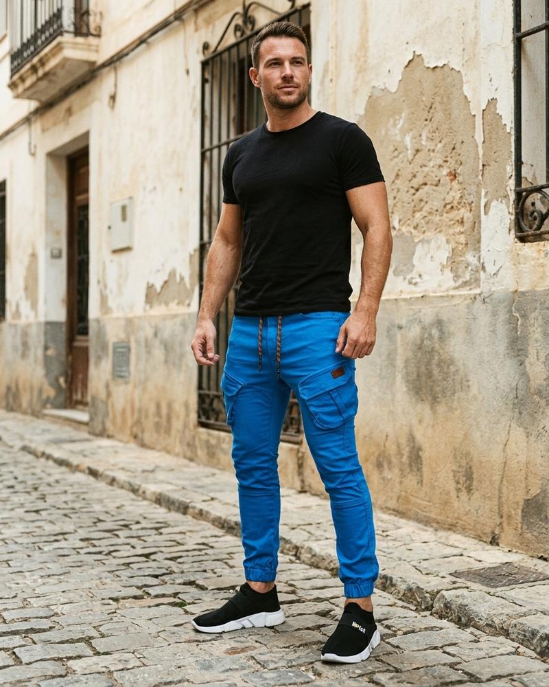 Macys Wear - Kufir | Cargo Kordelzug Hose Herren