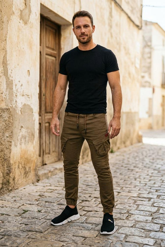 Macys Wear - Kufir | Cargo Kordelzug Hose Herren