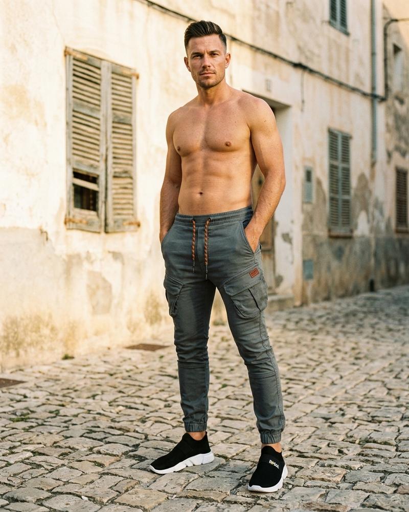 Macys Wear - Kufir | Cargo Kordelzug Hose Herren