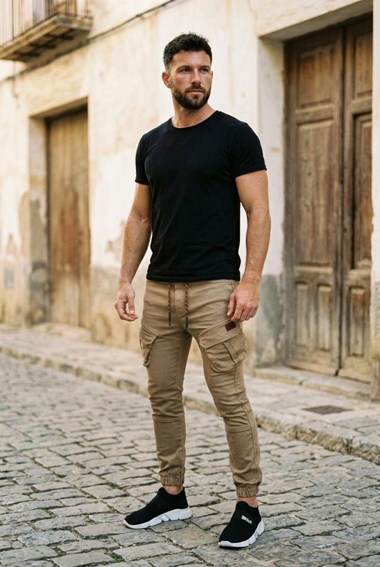 Macys Wear - Kufir | Cargo Kordelzug Hose Herren