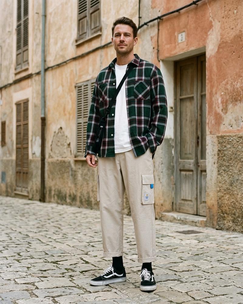 Macys Wear - Aobir | Gerade Geschnittene Baumwoll Hose Unisex