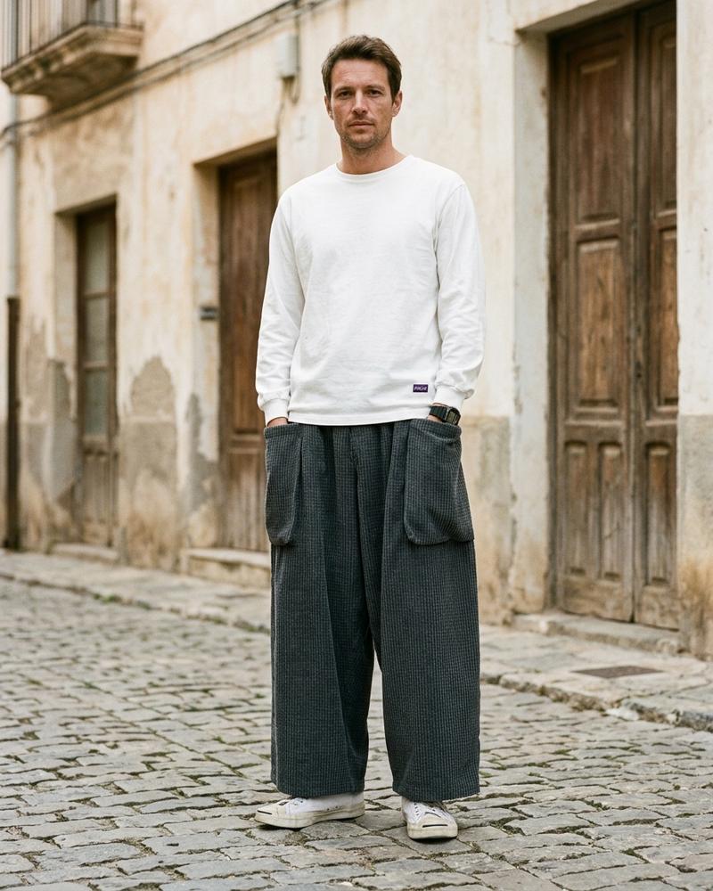 Macys Wear - Kodet | Weit Geschnittene Cord Hose Unisex