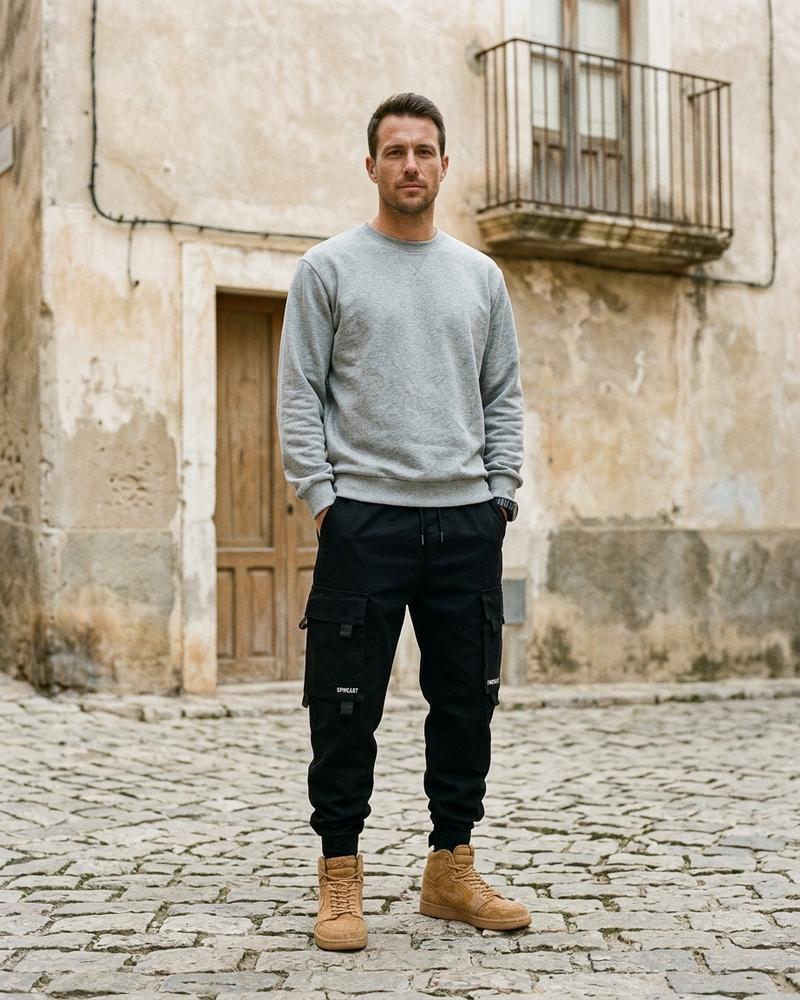 Macys Wear - Dafut | Taschenbesetzt Baumwoll Hose Herren