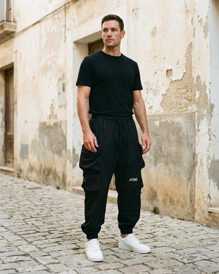 Macys Wear - Ronuk | Weit Geschnittene Synthetik Hose Unisex