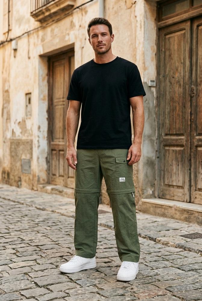 Macys Wear - Miguk | Wandelbare Gerade Geschnittene Hose Unisex