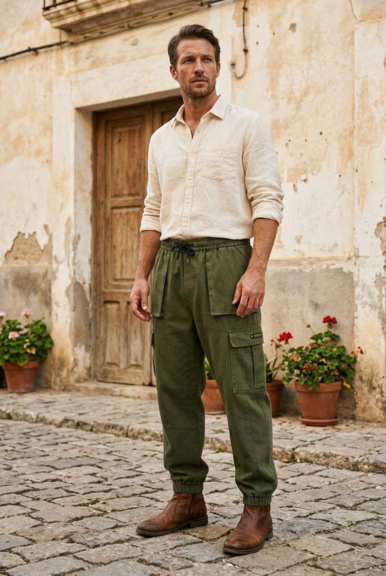 Macys Wear - Eihuv | Aufgesetzte Elastische Hose Unisex