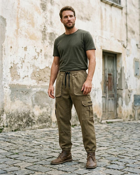 Macys Wear - Eihuv | Aufgesetzte Elastische Hose Unisex